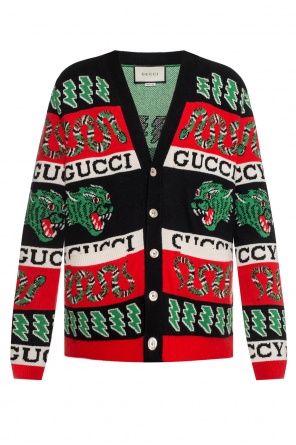 Patterned cardigan, zdjęcie 1 Patterned cardigan od Gucci